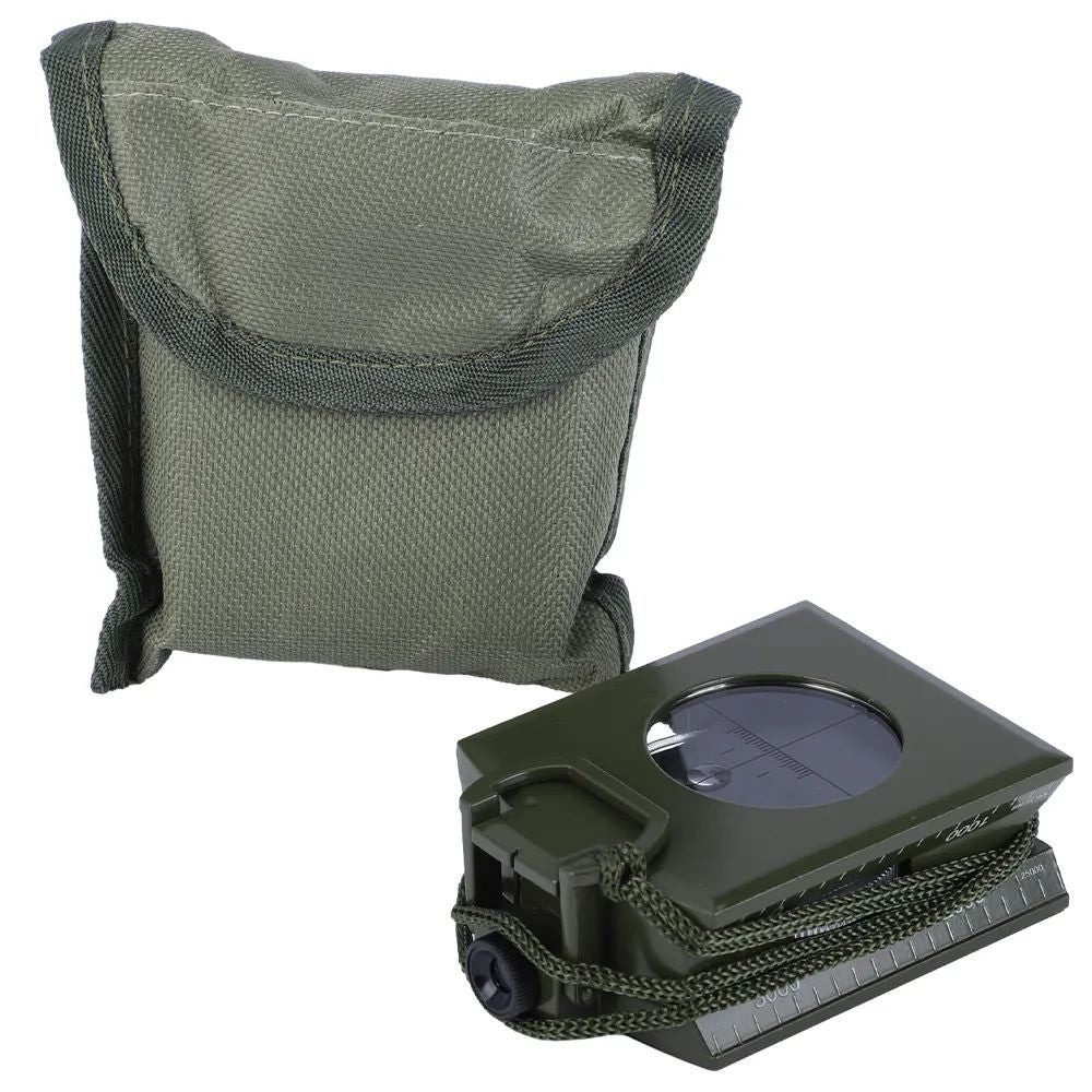 Hiking Compass Outdoor IP65 Sighting Clinometer Professional Metal Waterproof With Carry Bag for Camping